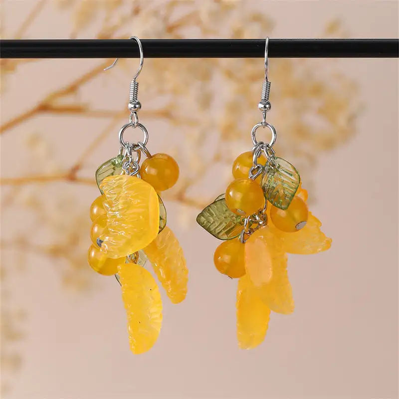 Fruit Dangle Drop Earrings