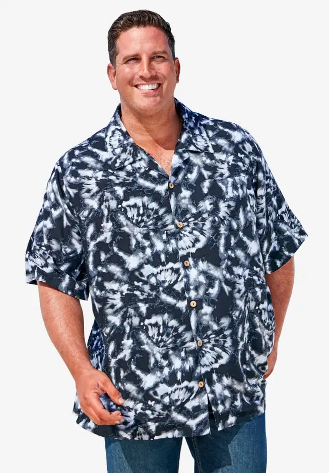 Printed Camp Shirt