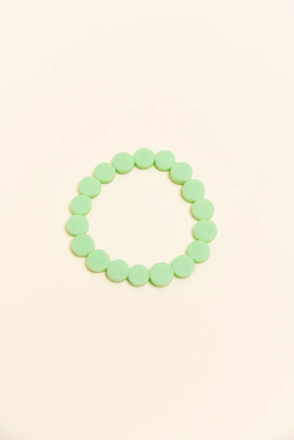 Stretch Resin Beaded Bracelet