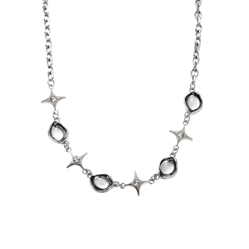 Molten Nebula Pendant Necklace