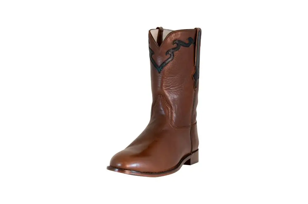 Relaxed Layered Shaft Men's Denim Boots