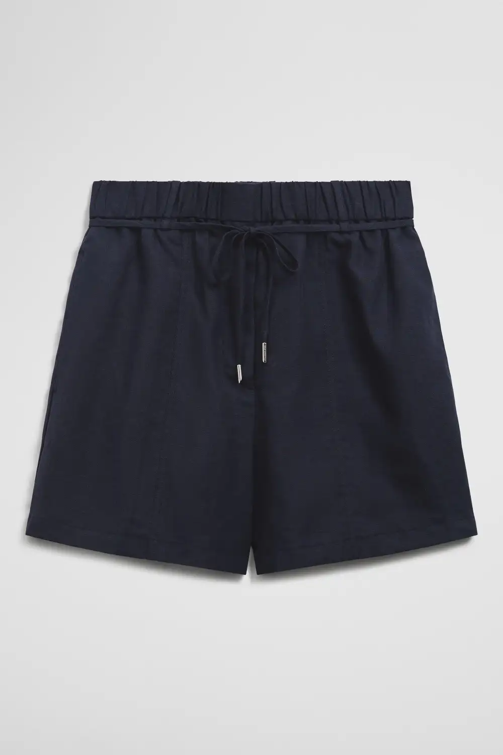 Women's Detailed Linen Shorts