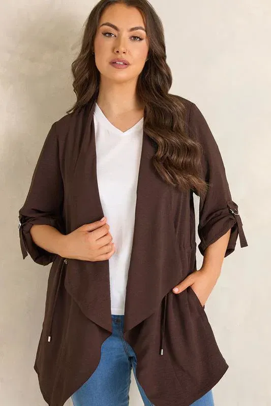 Brown Lightweight Waterfall Jacket
