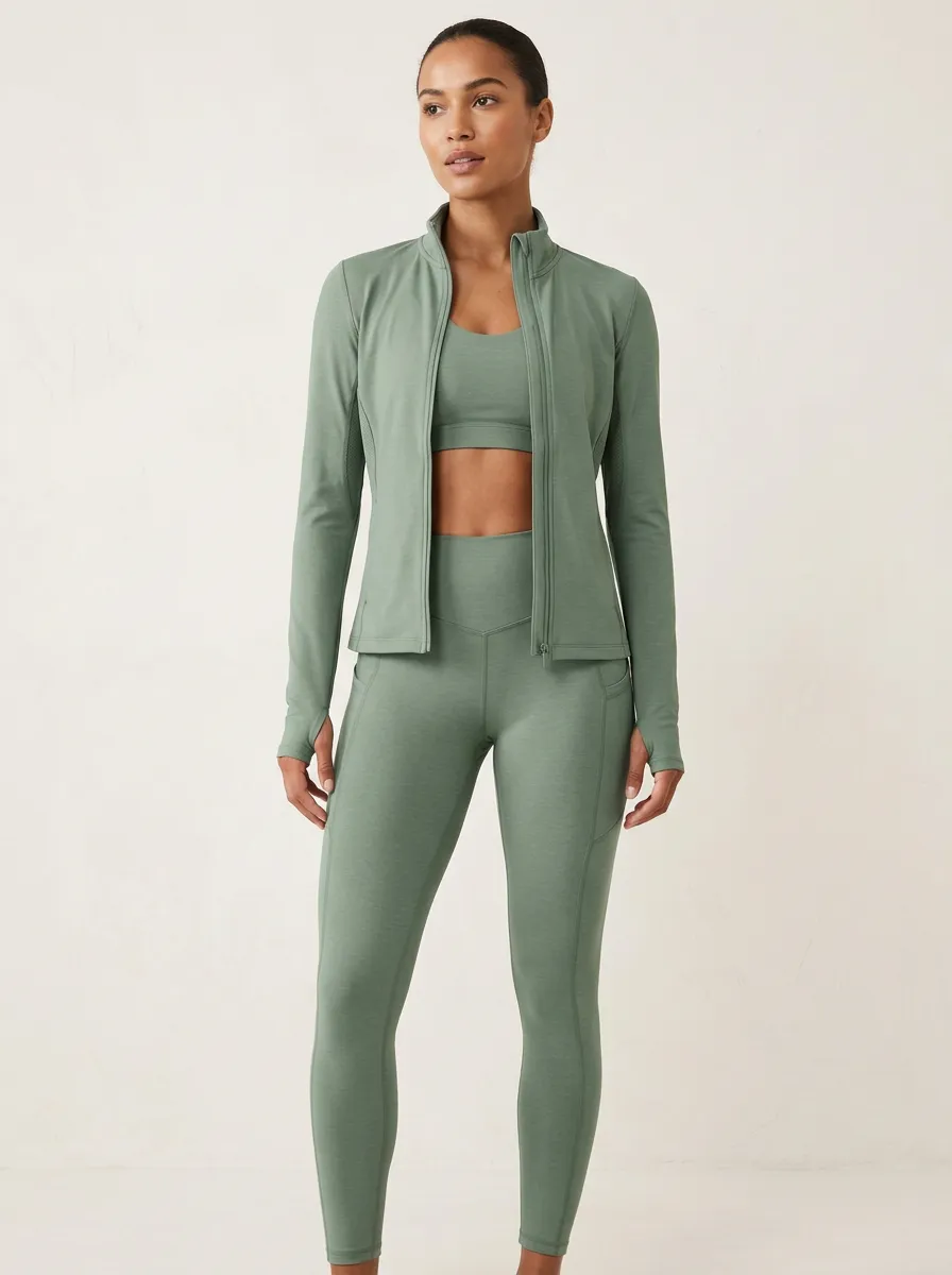 Streetwear Street Style Women's Three Piece Activewear Set
