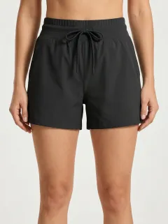 Women's Minimal Drawstring Athletic Shorts