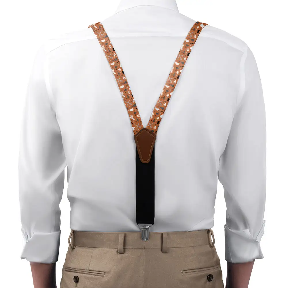 Scenic Pattern Suspenders