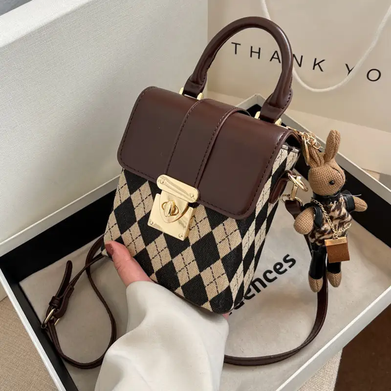 Square Structured Handbag