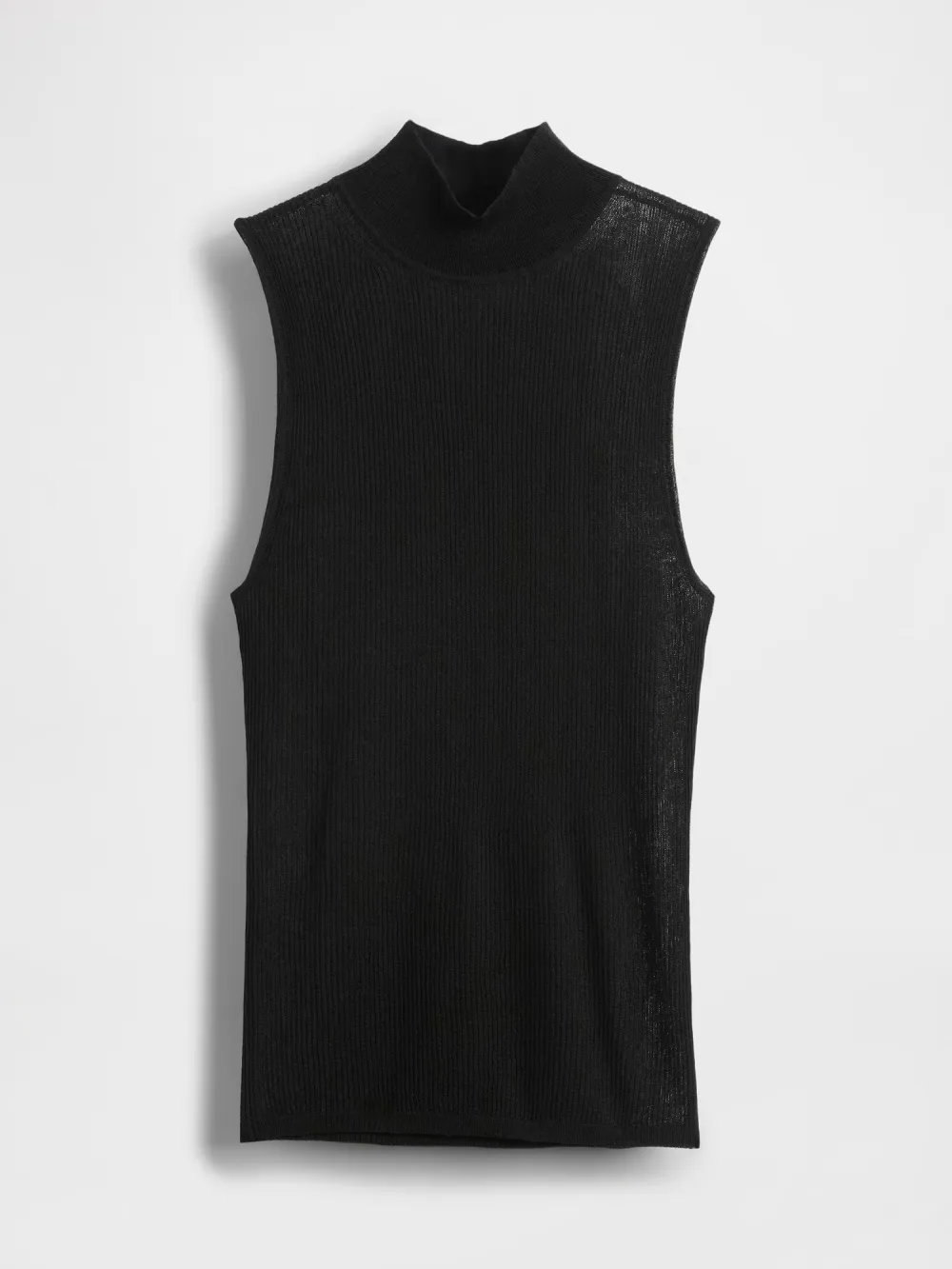 Slim Fit Sleeveless Sweater