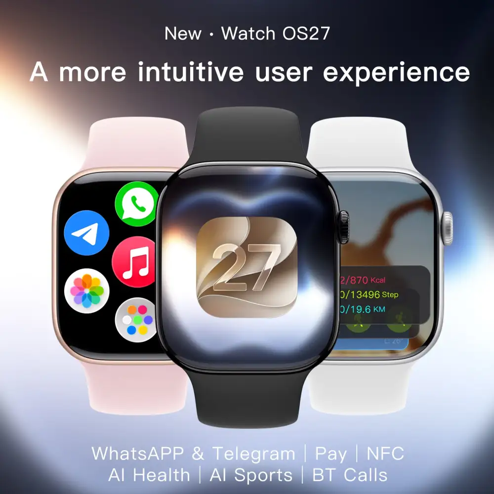 DATEOY Watch 12 Pro AI Smart Watch with AOD AMOLED, ChatGPT, WhatsApp, Telegram, Bluetooth Calling, NFC & 100+ Sports Modes