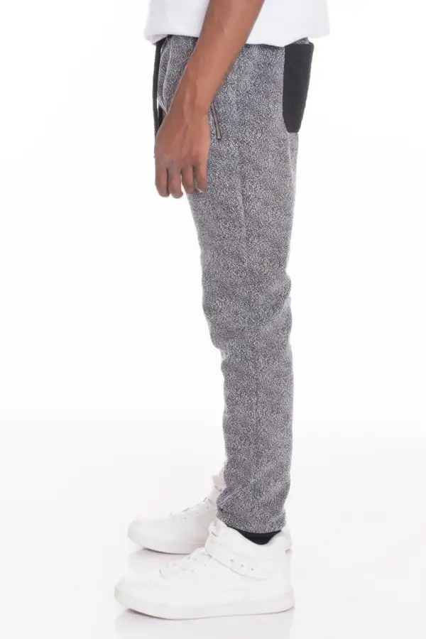 Men's Casual Marbled Sweat Pant Jogger