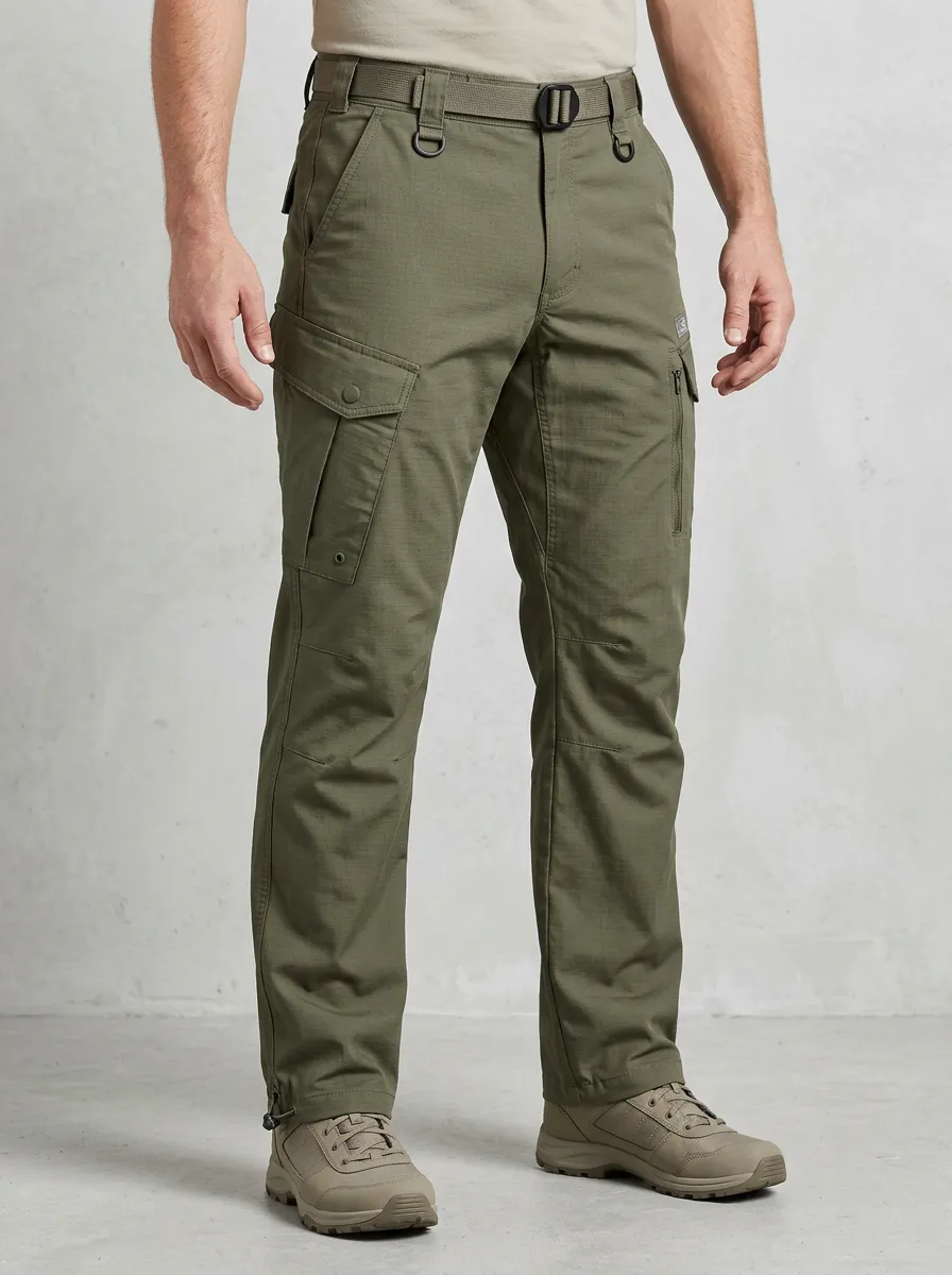 Men's Adventure Workwear Multi-Pocket Waterproof Tactical Cargo Pants