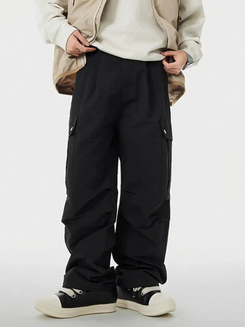 Everyday Wide Leg Cargo Pants