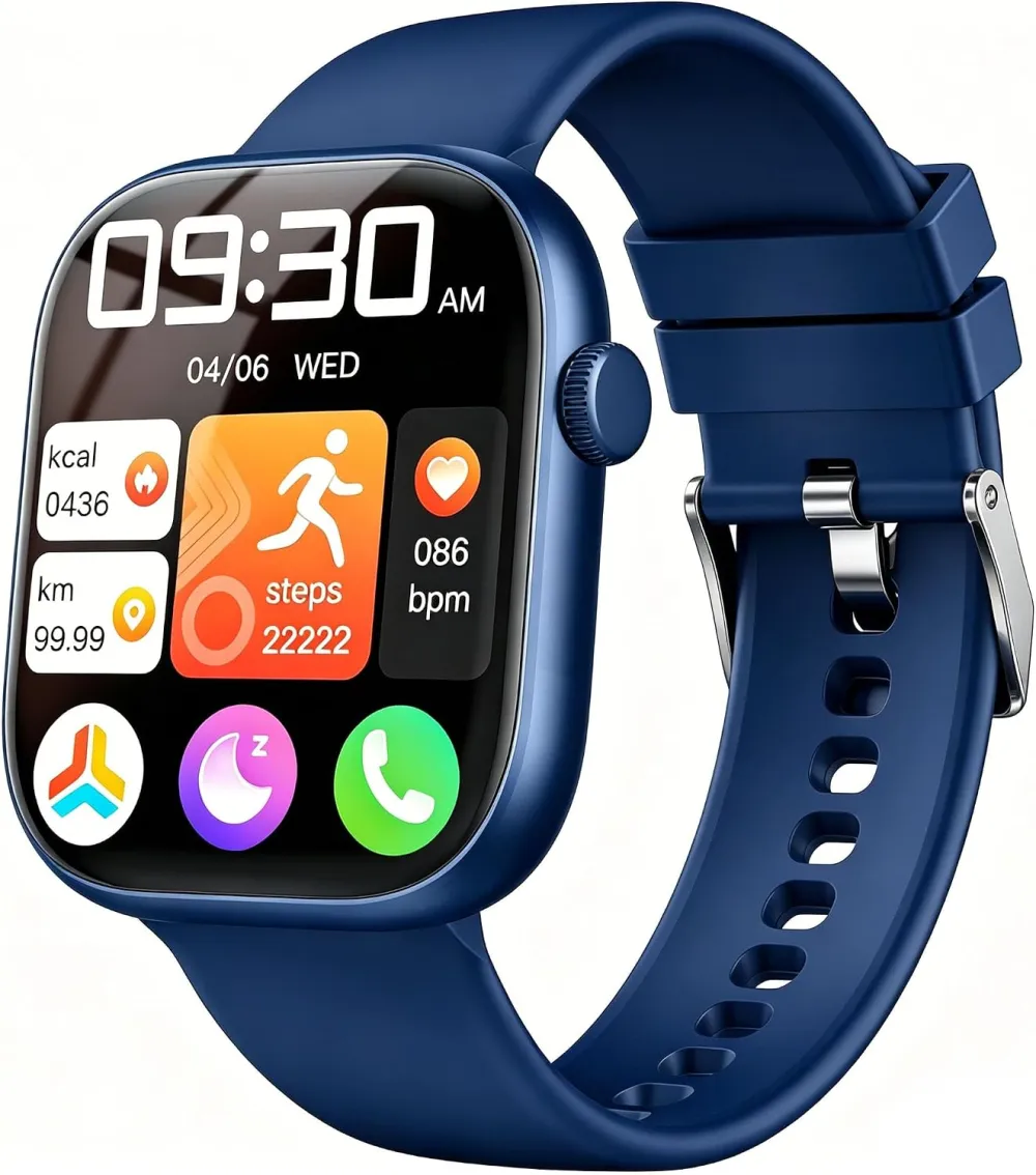 Smart Watch for Women Men, Fitness and Sleep Trackers with 1.83
