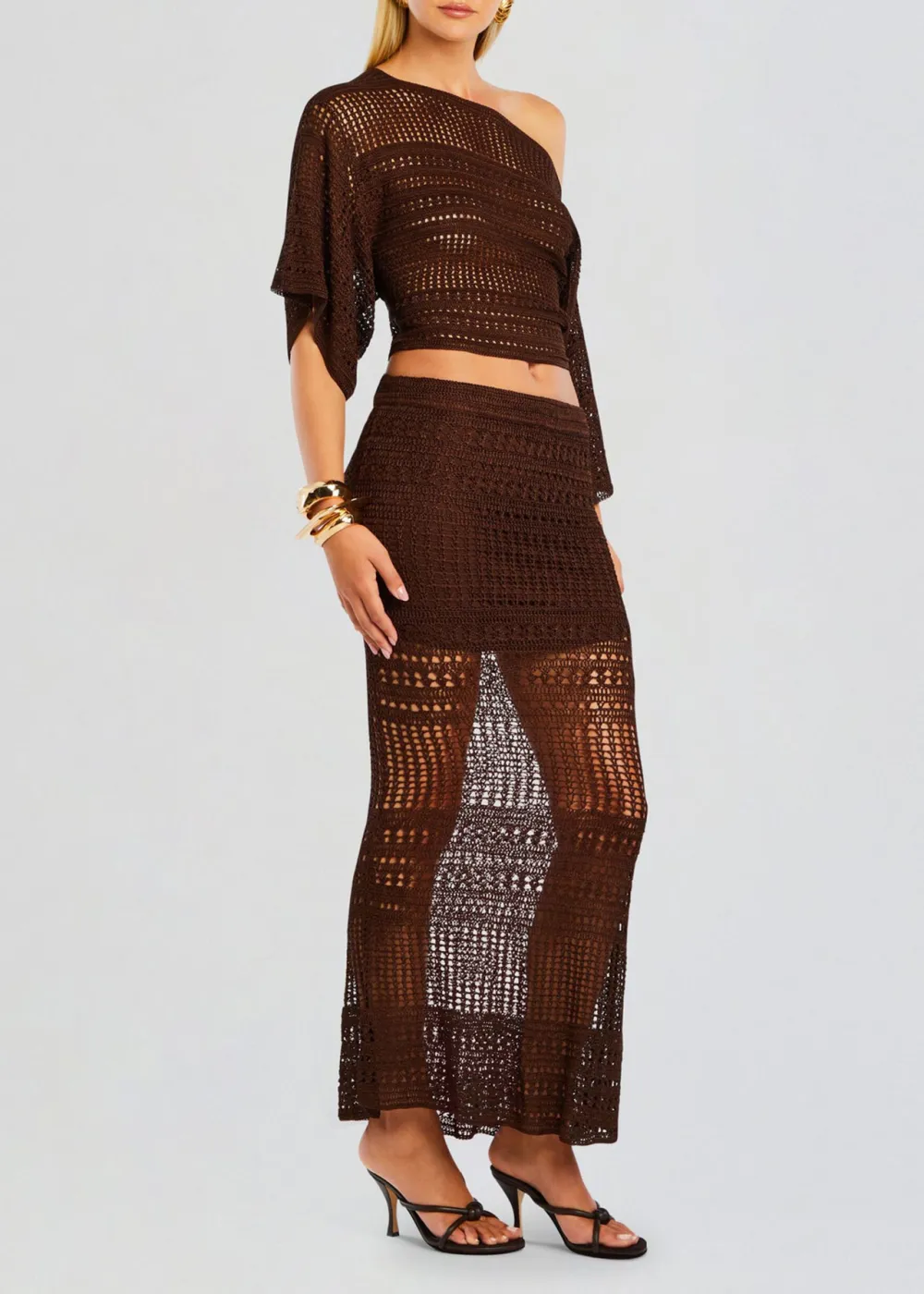 Casual Style Crochet Shirt