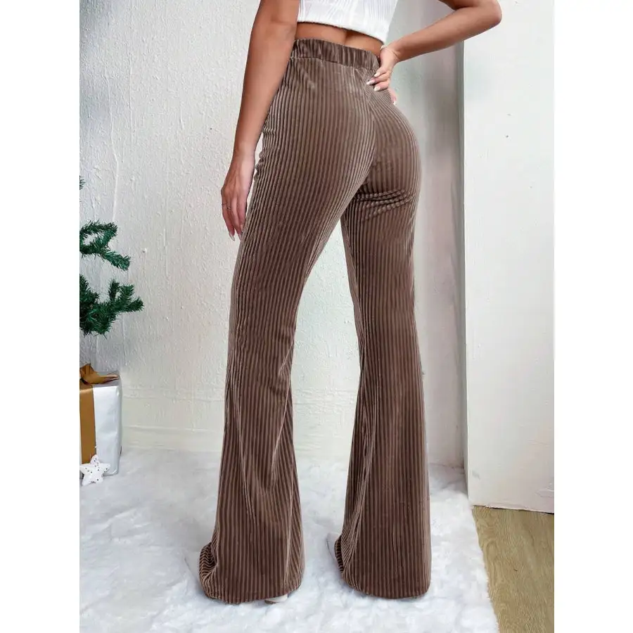 Classic High Waist Flare Pants