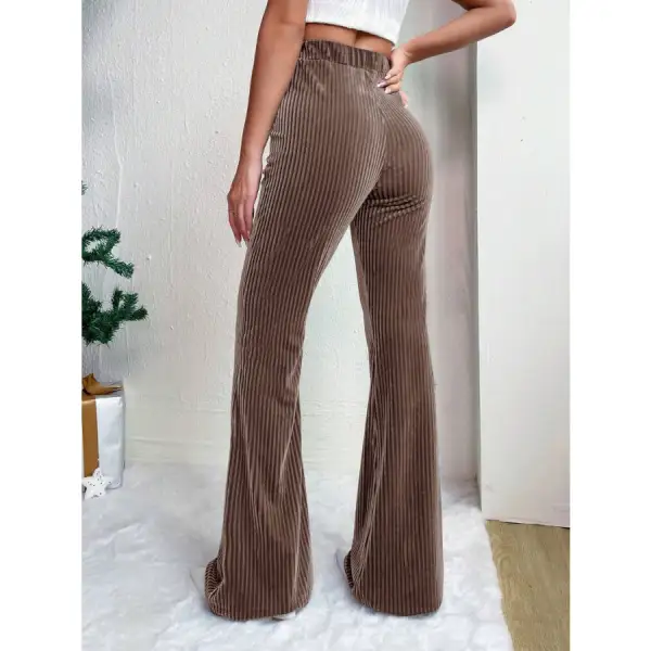 Classic High Waist Flare Pants