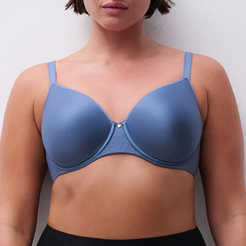 Women's Spacer Molded Padded Racerback Adjustable Straps Breathable Smoothing Bra