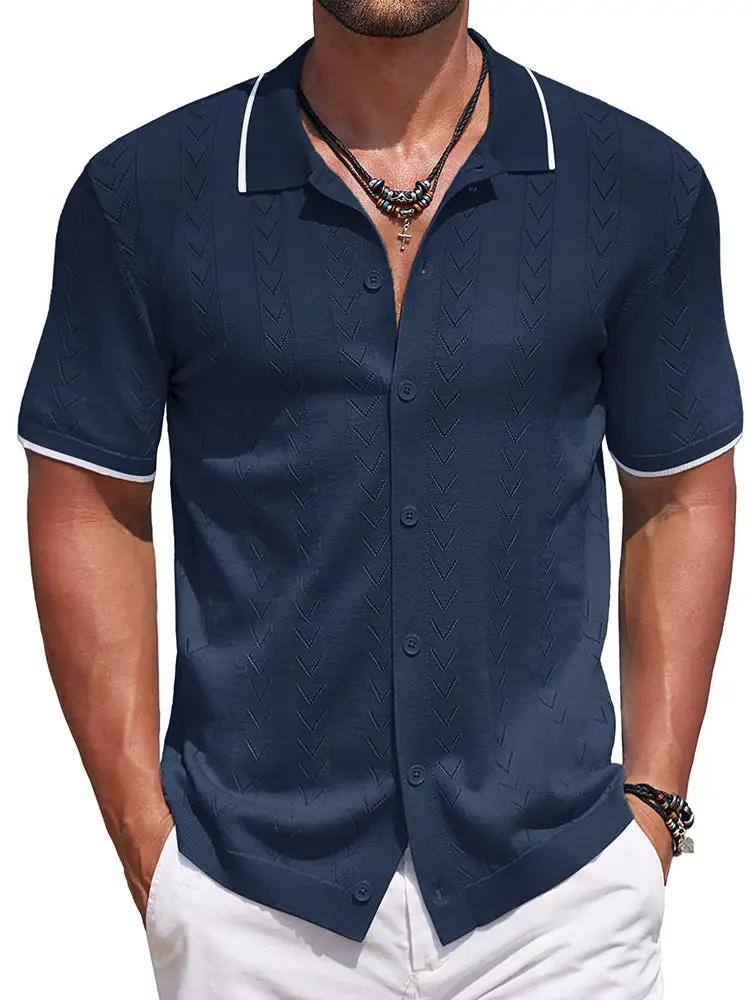 Textured Relaxed Cut Shirt