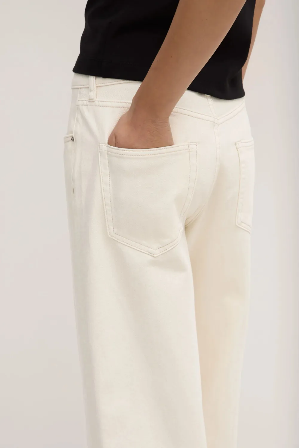 Hard Cotton Loose Jeans