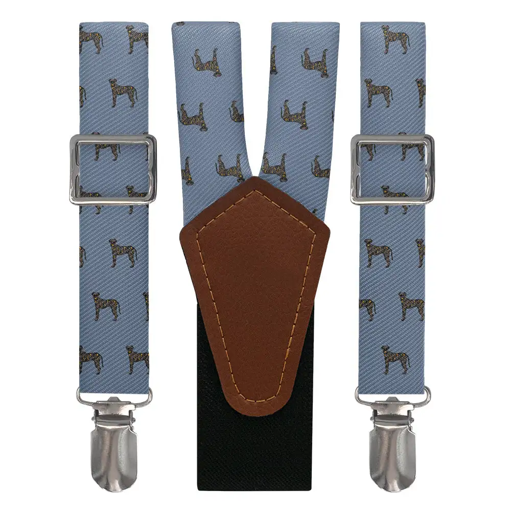 Treeing Brindle Theme Suspenders