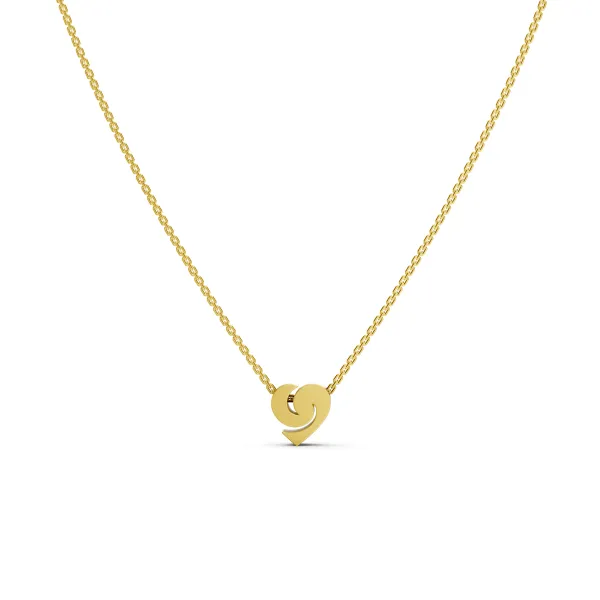 Heart Tornado Necklace