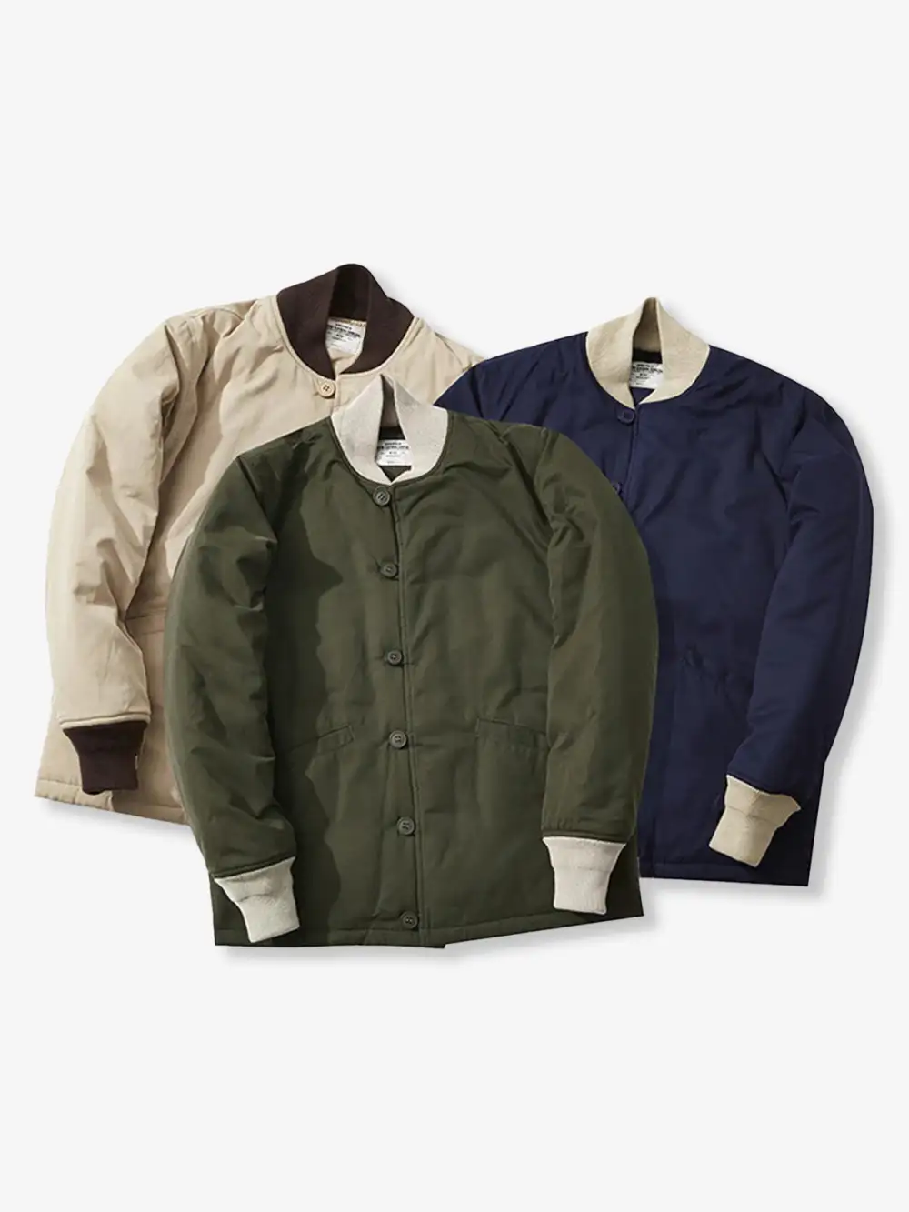 Men's Padded Pocketed Varsity Jacket
