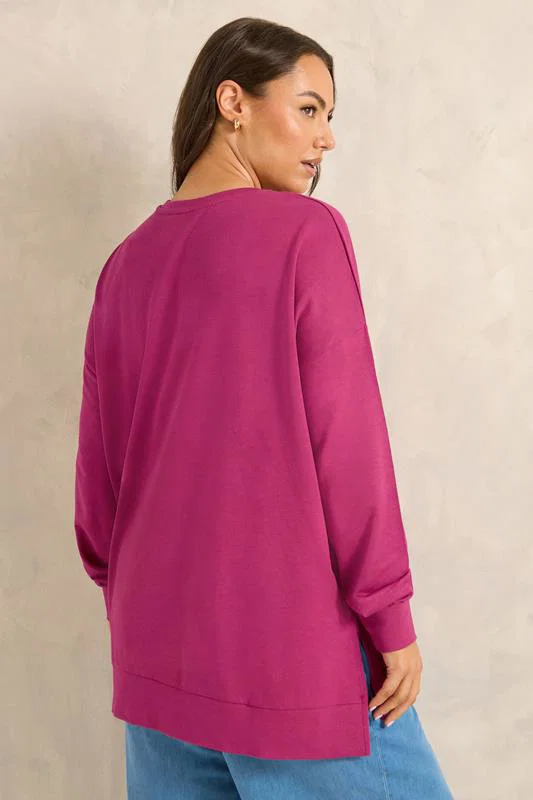 Pink Luxe Sweatshirt detail 2