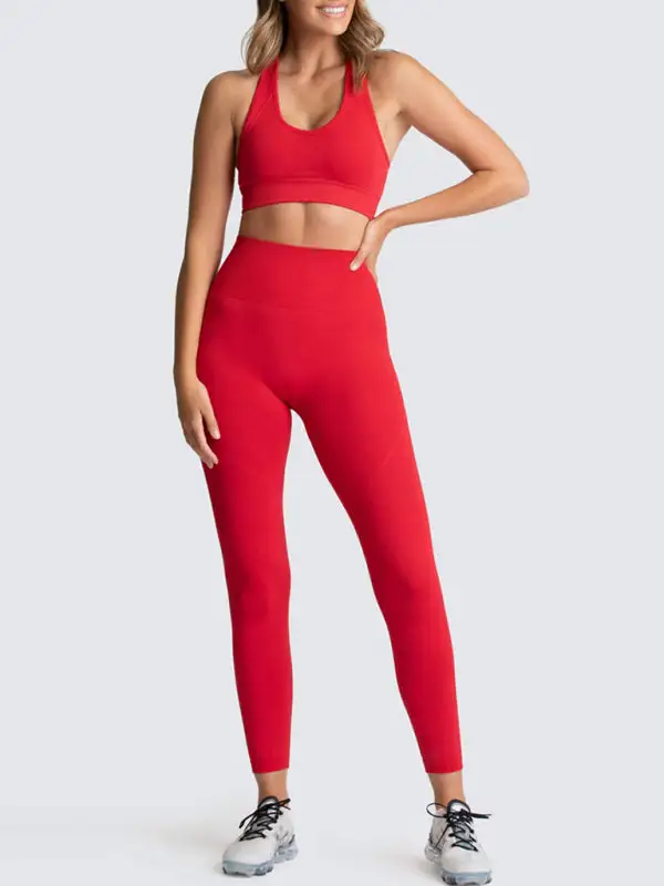 Beautiful Back High Waist Peach Hip Top