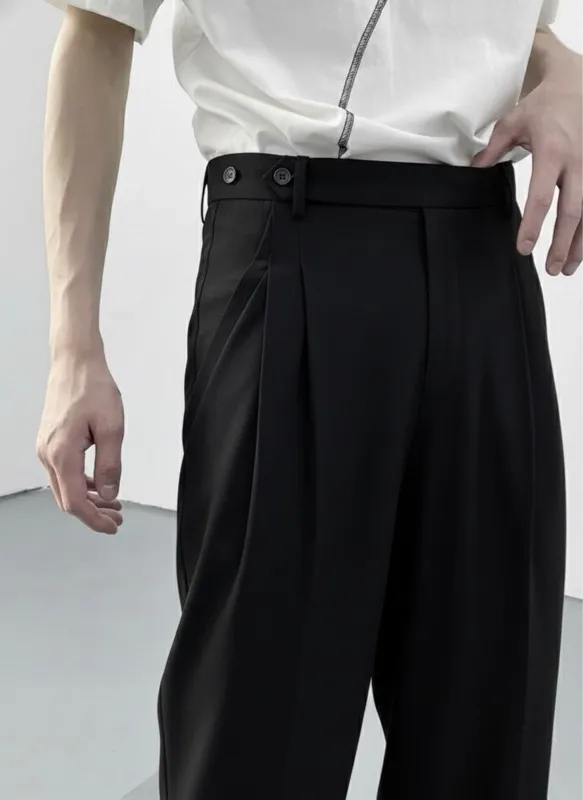 Tailored Pleated Pants