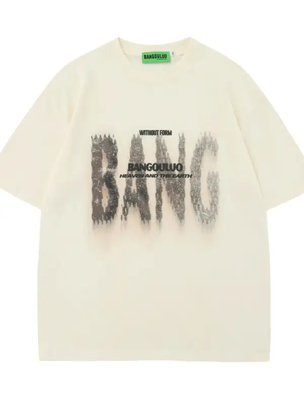 Everyday Graphic Crew Neck Oversized Tee