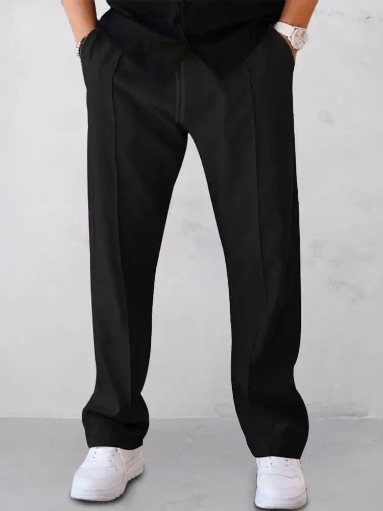 Cotton Blend Jogger Pants