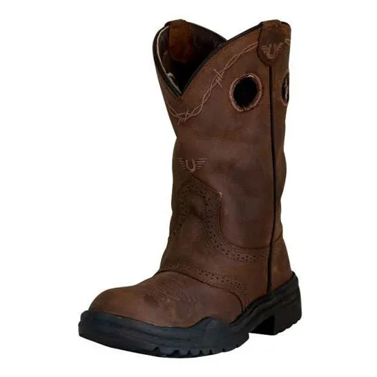 Clean Layered Shaft Men's Western Boots