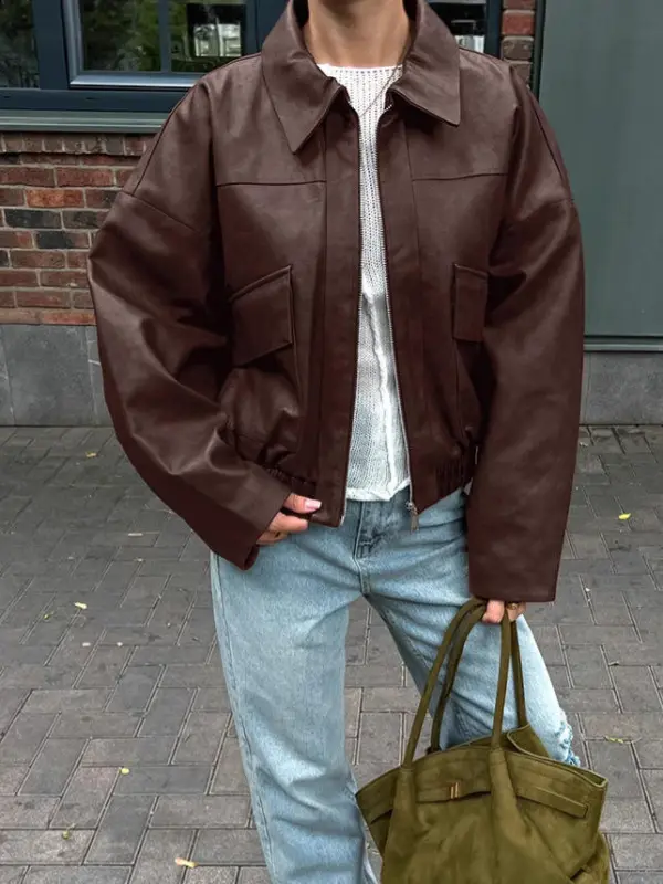 Premium Vintage Pilot Bomber Jacket