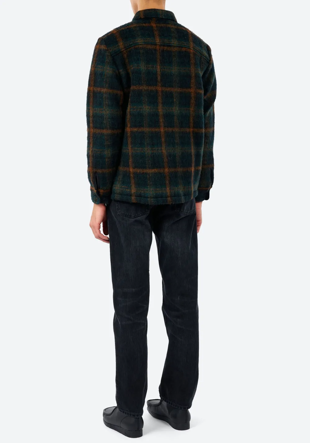 Men's Point Collar Patch Pocket Overshirt