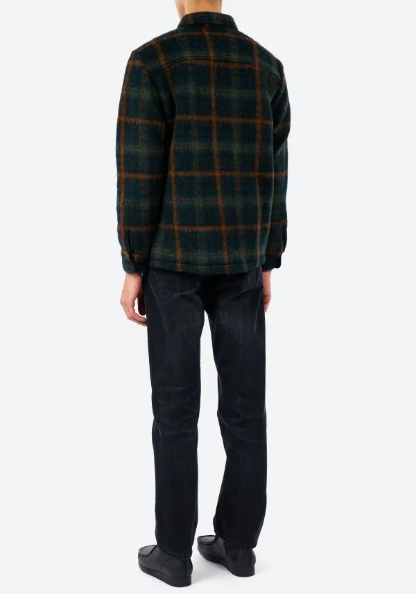 Men's Point Collar Patch Pocket Overshirt