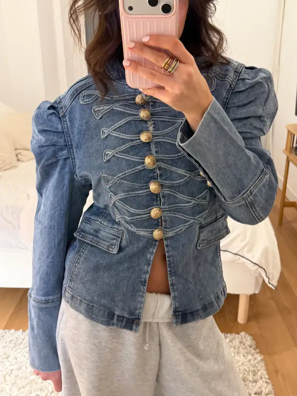 Everyday Pocket Detail Denim Jacket