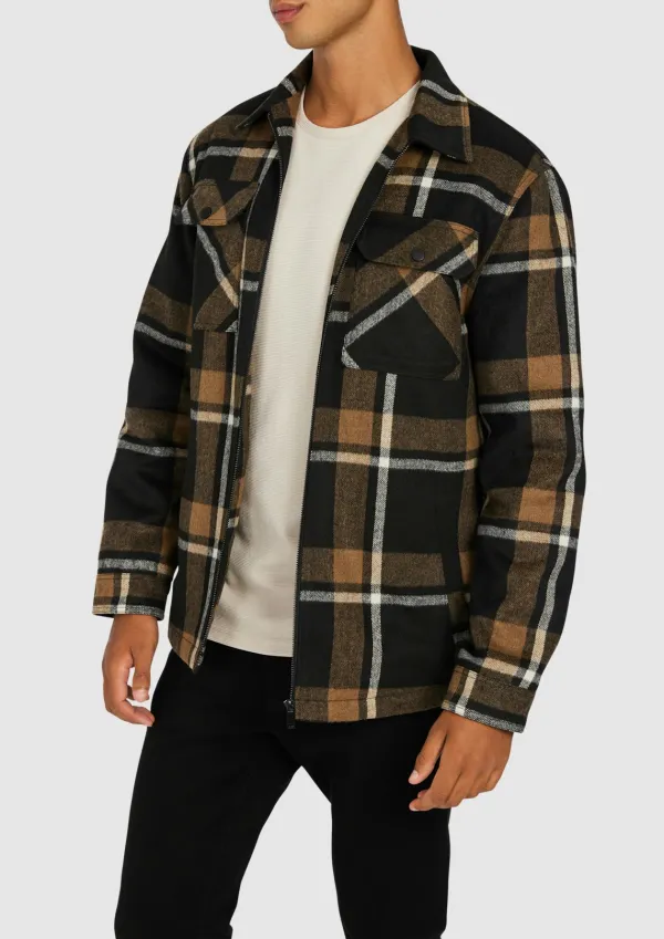 Men's Retro Classic Plaid Jacket