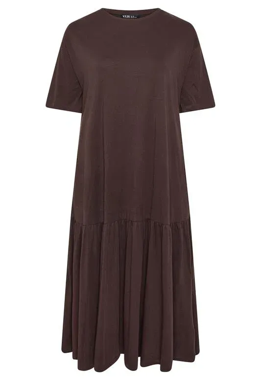 Chocolate Brown Maxi Dress