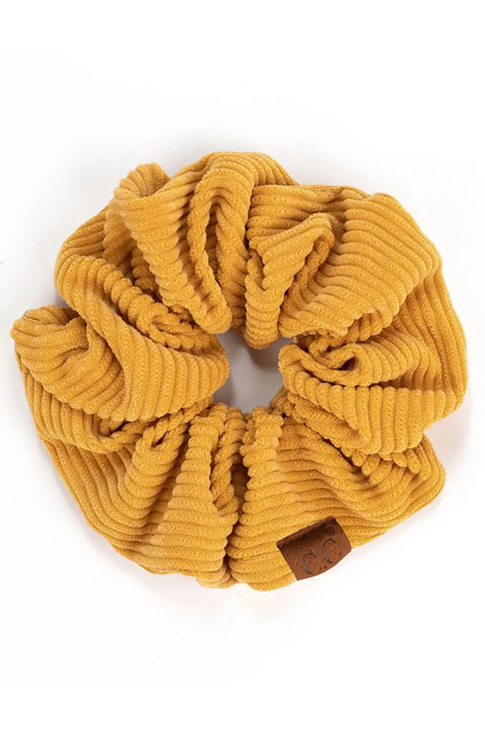 Corduroy Soft Hair Scrunchie