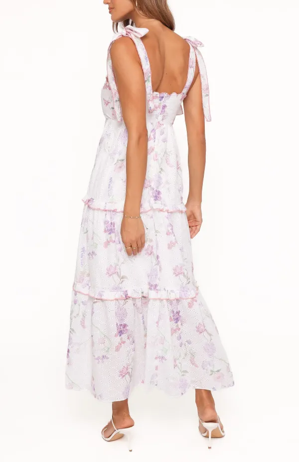 Tiered Sleeveless Maxi Dress