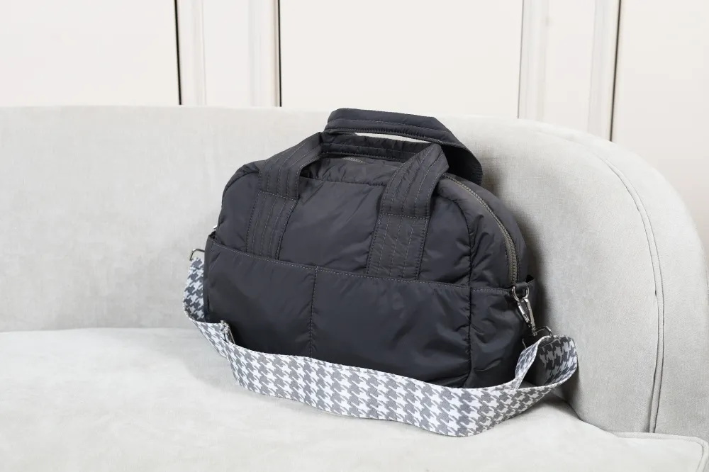 Fluffy Duffle Bag with Strap (Small)