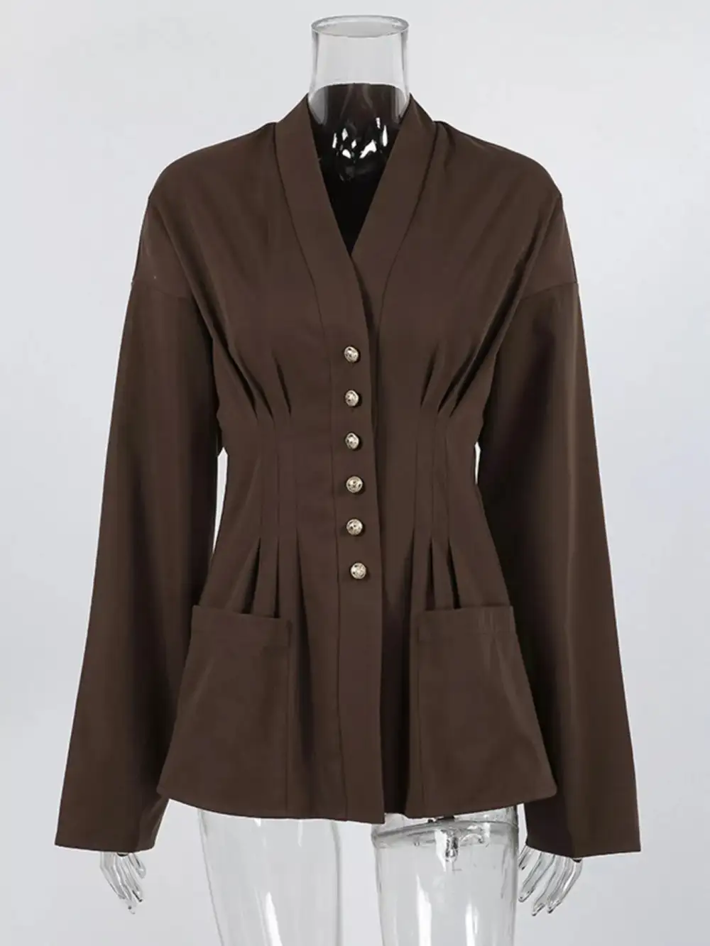 Refined Buttoned Blouse