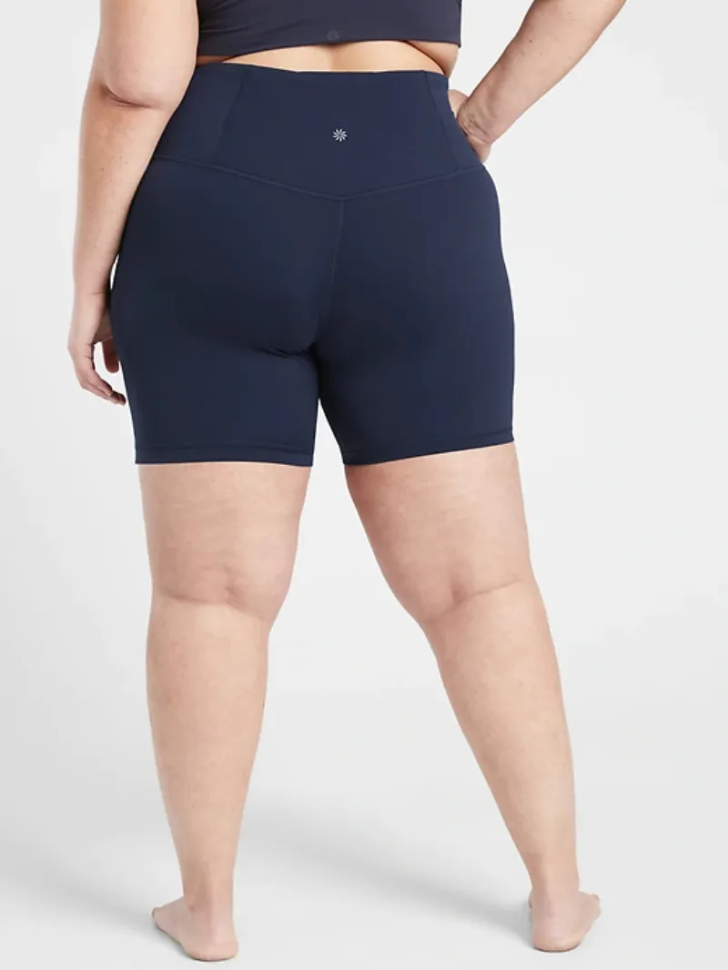High-Waist Biker Shorts For Sleek Active Style
