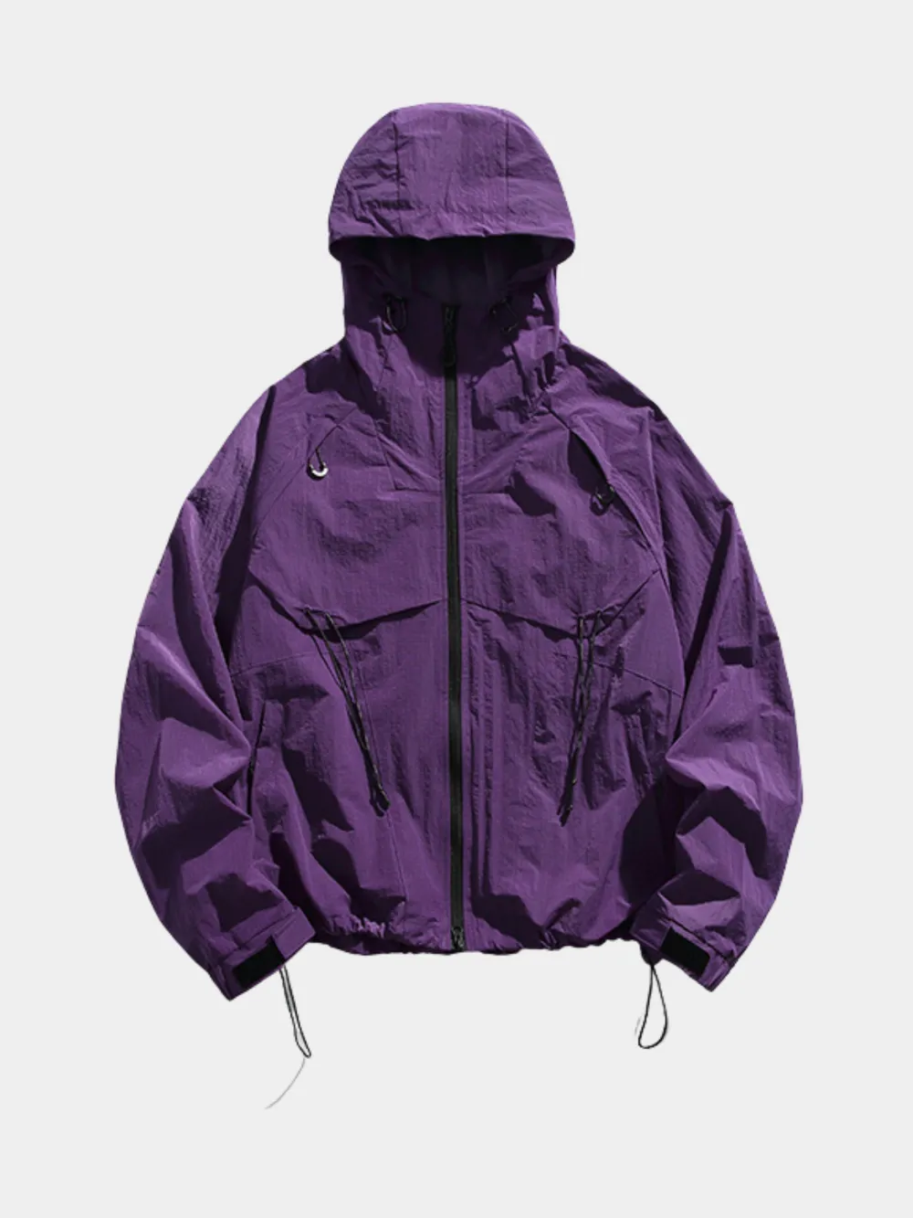 Water Repellent Lightweight Adjustable Softshell Outdoor Jacket