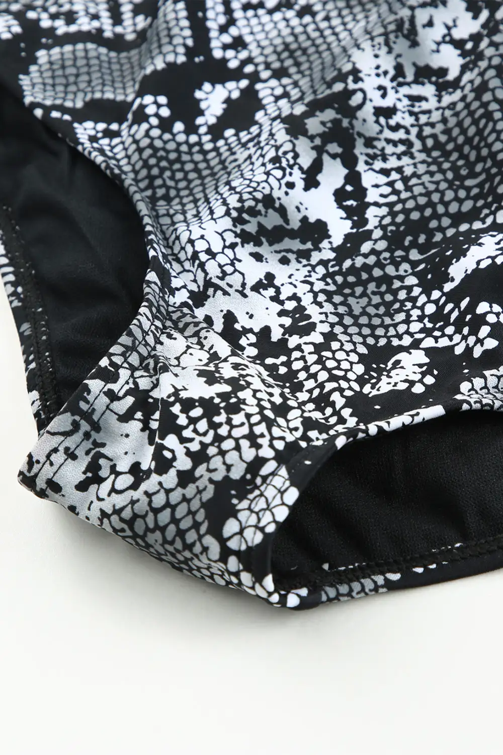 Swimwear Animal Print Two-piece High Waisted Bikini Set