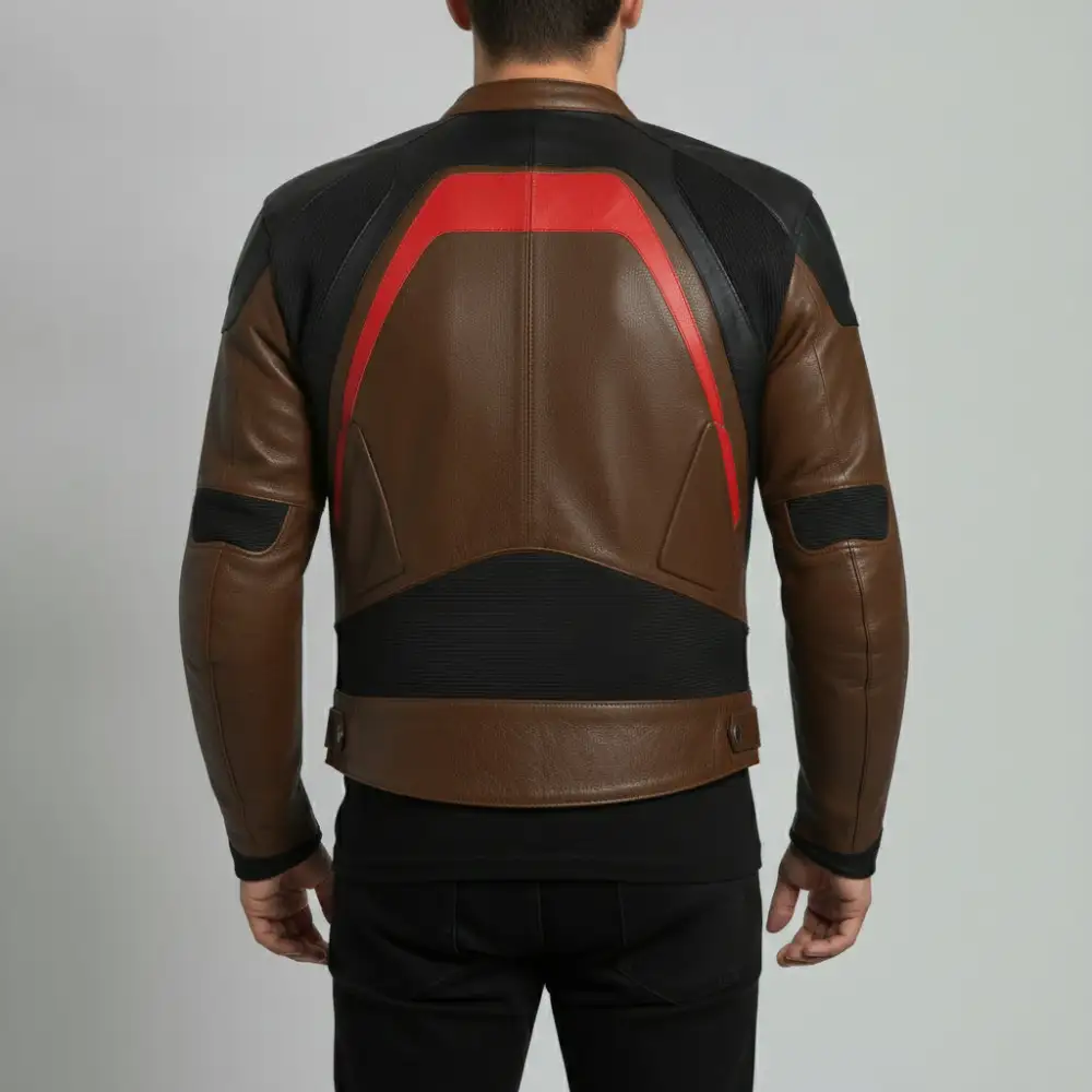 Cowhide Biker Racing Motorcycle Jacket