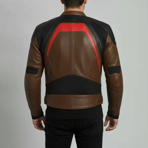 Cowhide Biker Racing Motorcycle Jacket