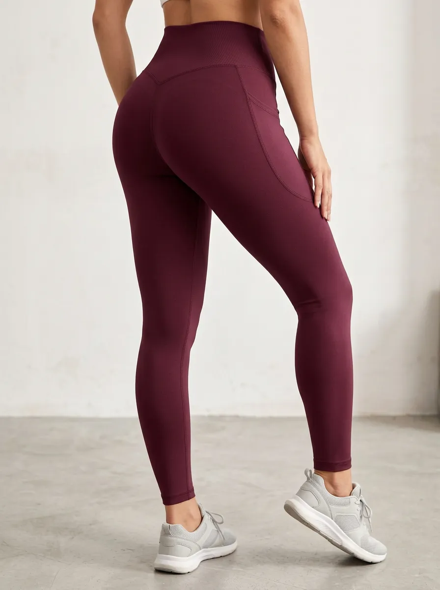 Elegant High-Waist Women's Butt-Lift Yoga Leggings
