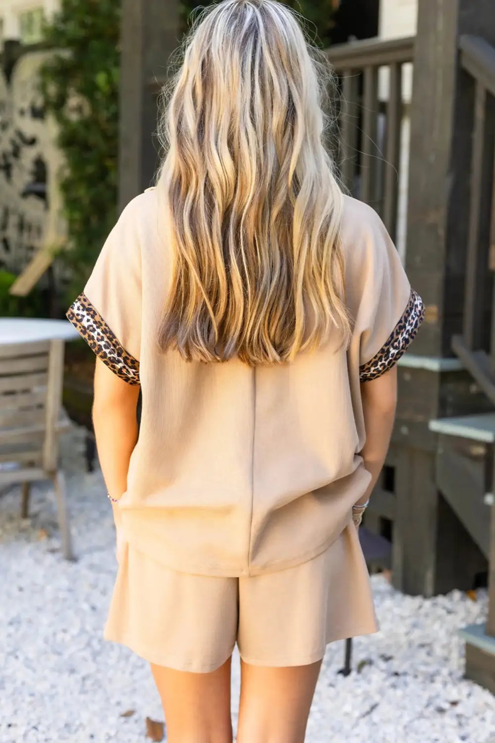 Sleeve Relaxed Shorts Lounge Set Mood