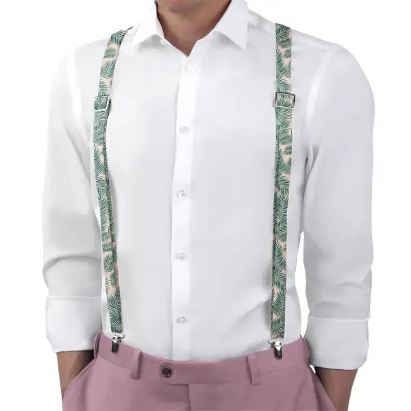 Palm Leaves Theme Suspenders